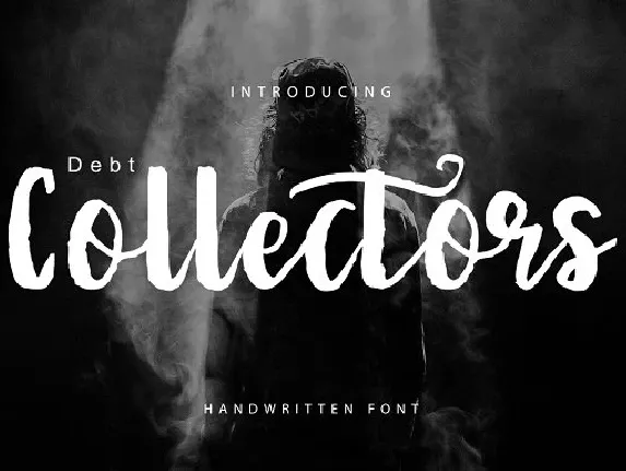 Debt Collectors Brush font