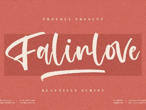 Falinlove font