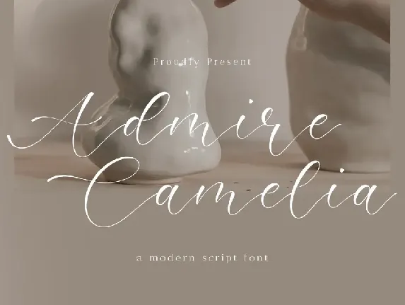 Admire Camelia font