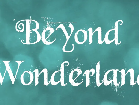 Beyond Wonderland font