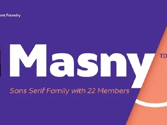 Masny Family font