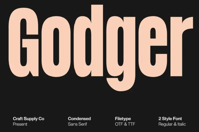 Godger font