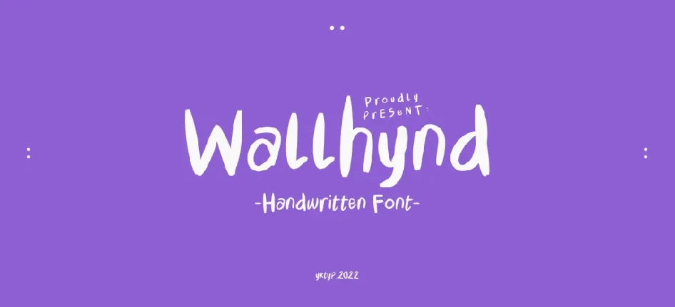 Wallhynd font