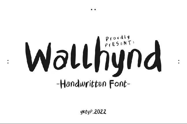 Wallhynd font