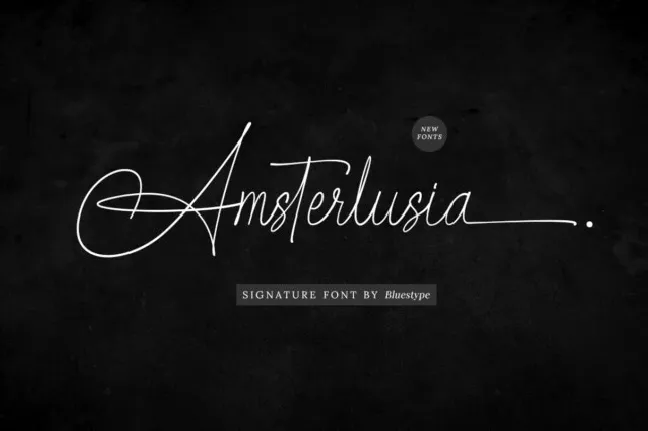 Amsterlusia font