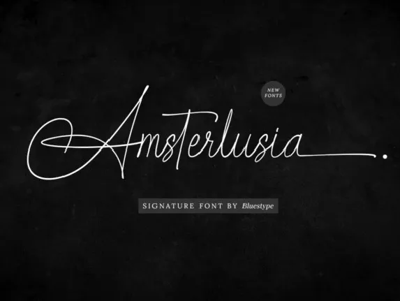 Amsterlusia font