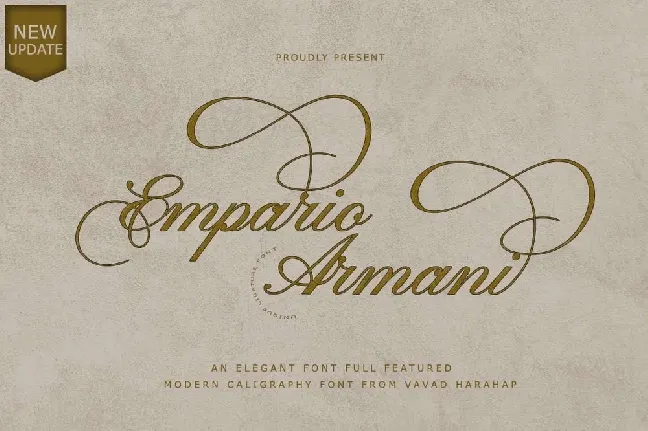 Empario Armani font