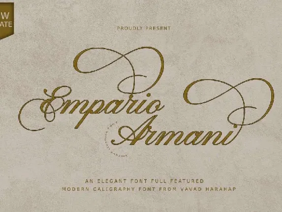 Empario Armani font