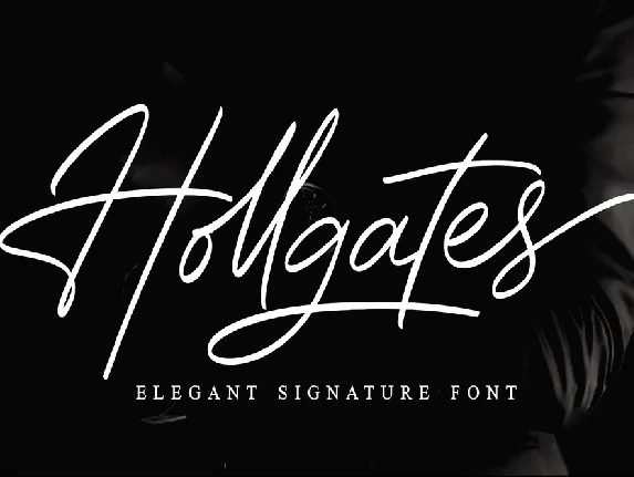 Hollgates font