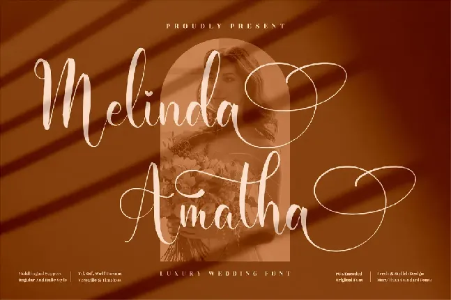 Melinda Amatha font