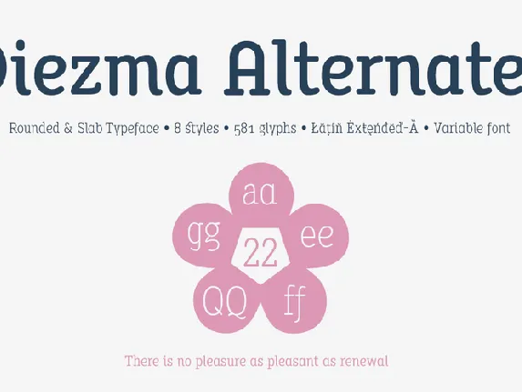 Diezma Rd font