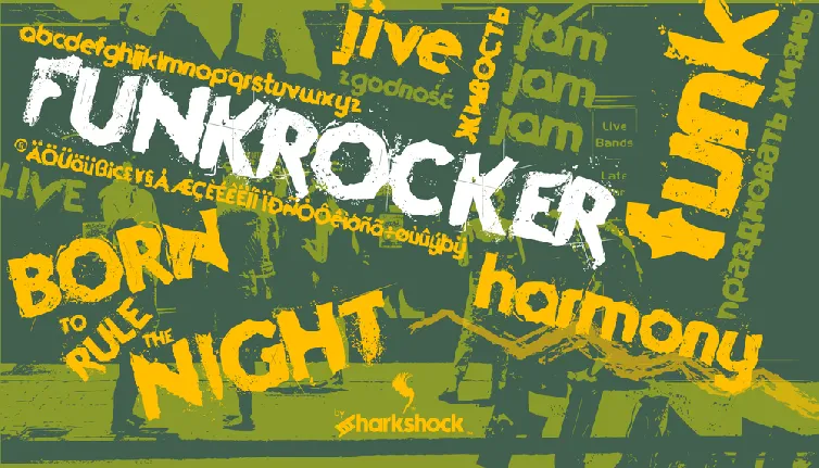 Funkrocker font