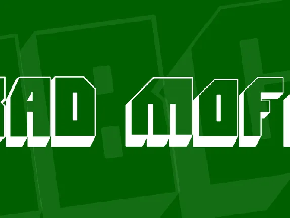 Bad Mofo font