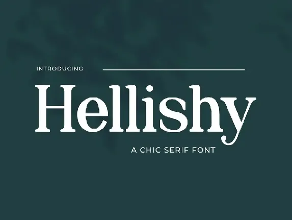 Hellishy font