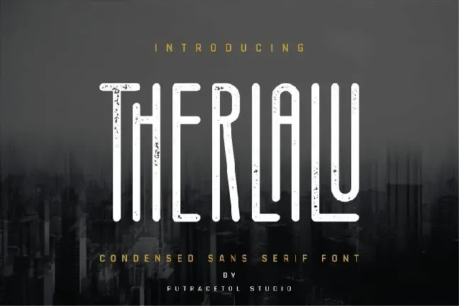 Therlalu Typeface font