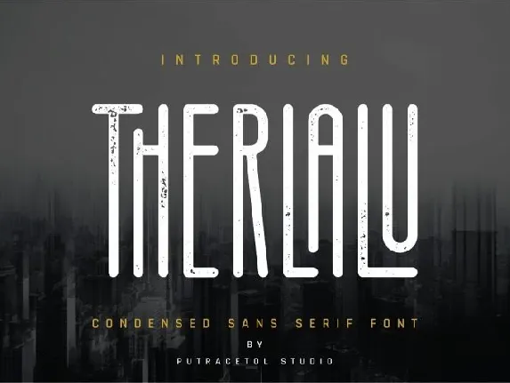 Therlalu Typeface font