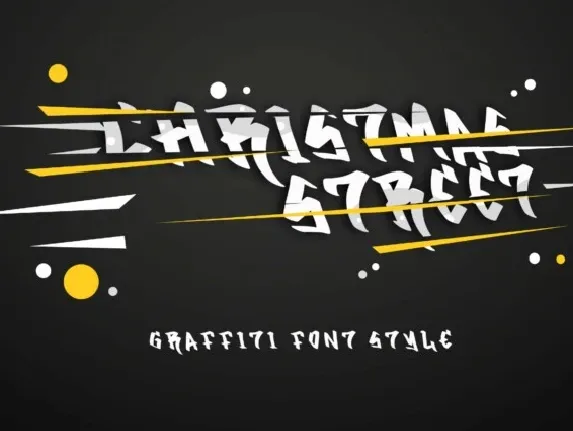 Christmas Street font