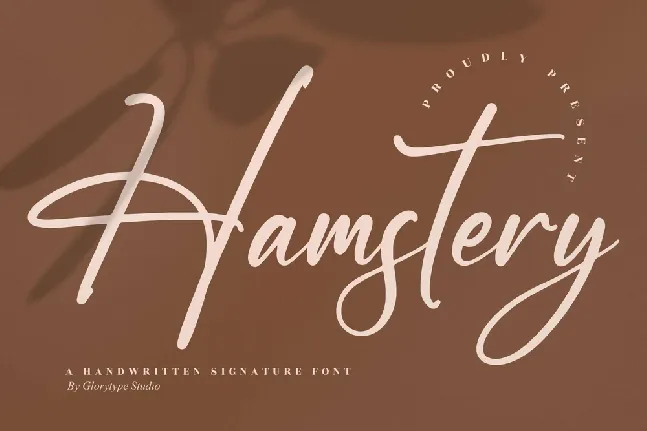 Hamstery font