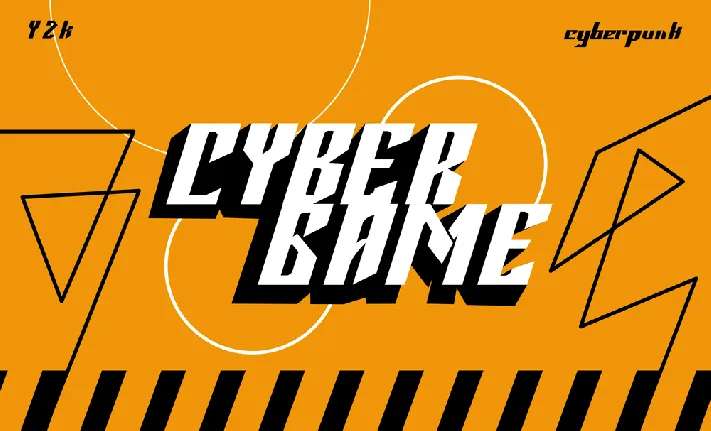 Cybergame font