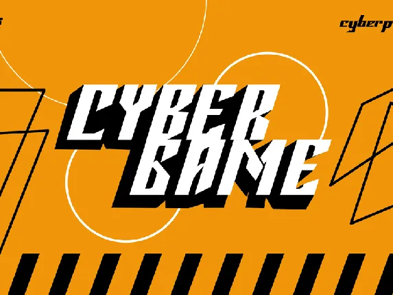 Cybergame font