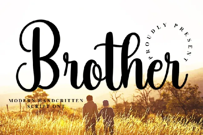 Brother Typeface font