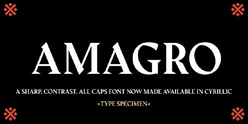 Amagro font