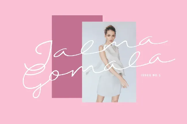 Gama Hend Script font