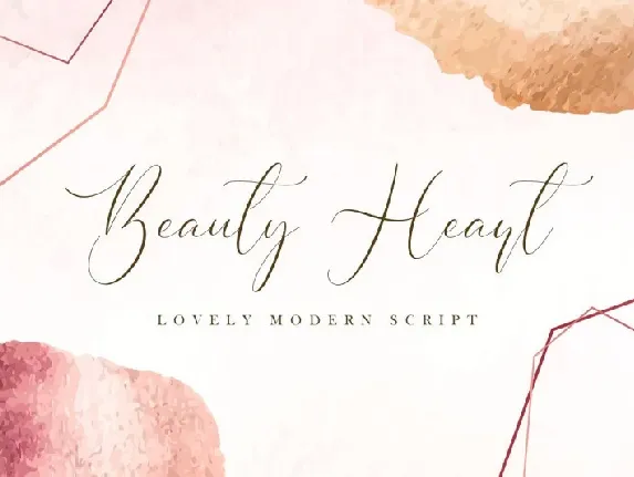 Beauty Heart Script font