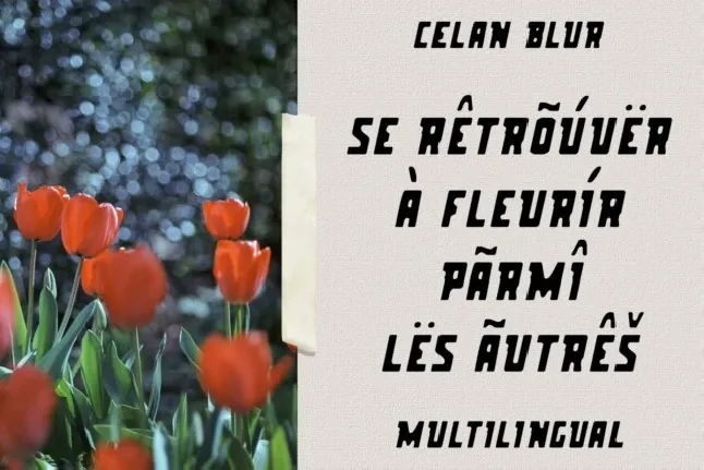 Celan Blur font