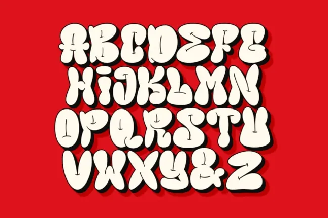 Groovy Bombs font