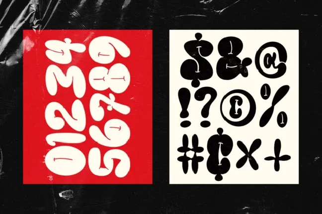 Groovy Bombs font