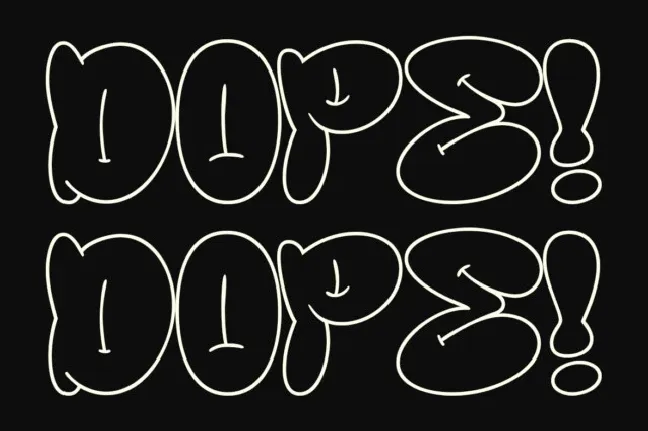 Groovy Bombs font