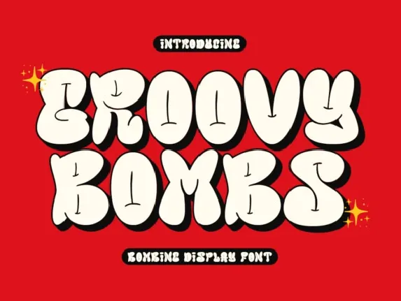 Groovy Bombs font