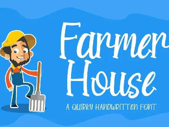 Farmer House font