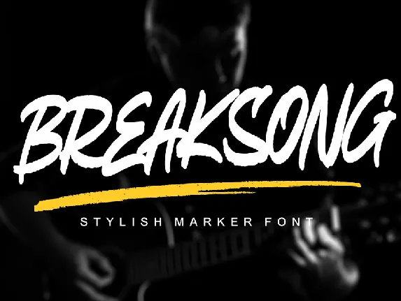 BREAKSONG font