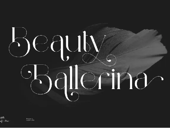 Beauty Ballerina font