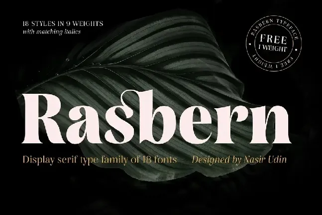 Rasbern font