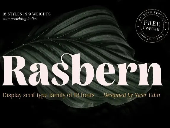 Rasbern font