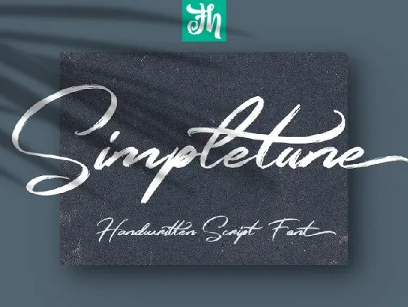 Simpletune Handwritten font