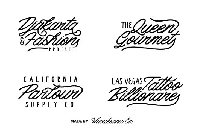 Lackers Script font