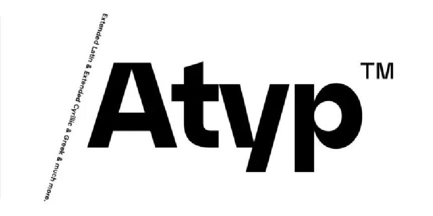 Atyp Family font