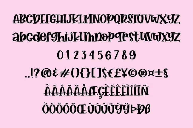 SweetValentines font