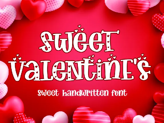 SweetValentines font