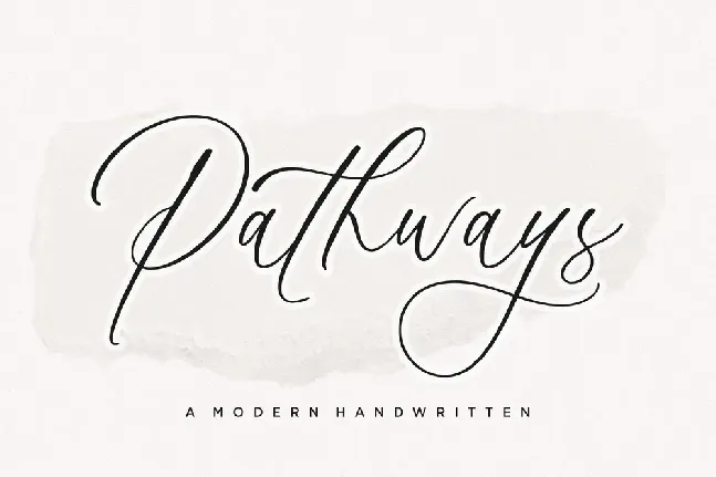 Pathways font