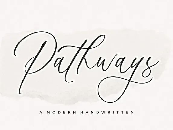 Pathways font