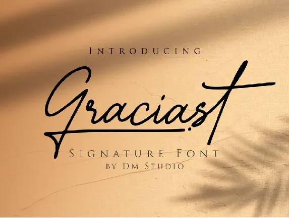 Graciast font