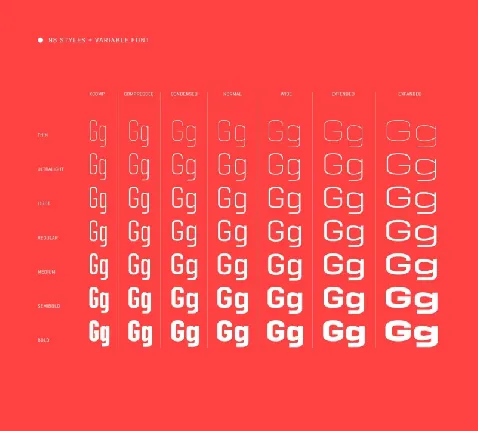 Geogrotesque Sharp Family font