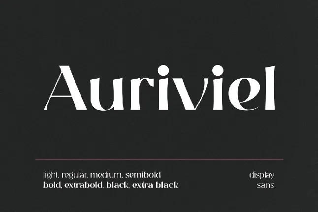 Auriviel font