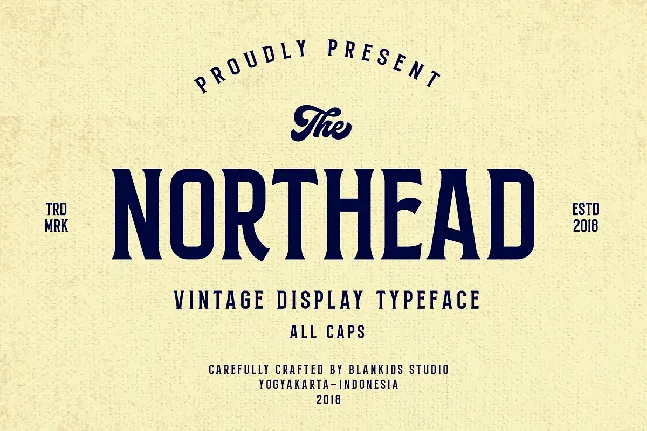 Northead font