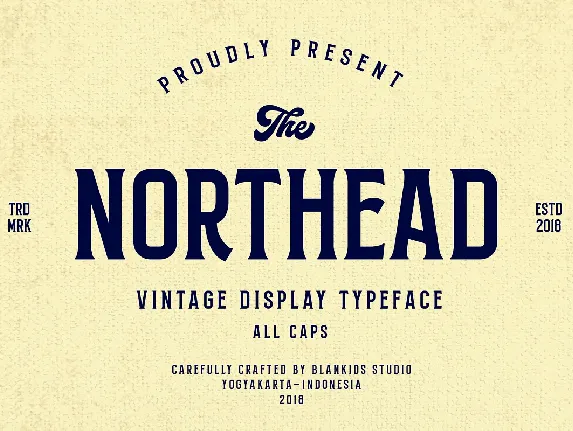 Northead font